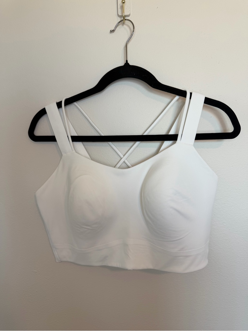 Lululemon Like a Cloud Longline Bra D/DD White 12